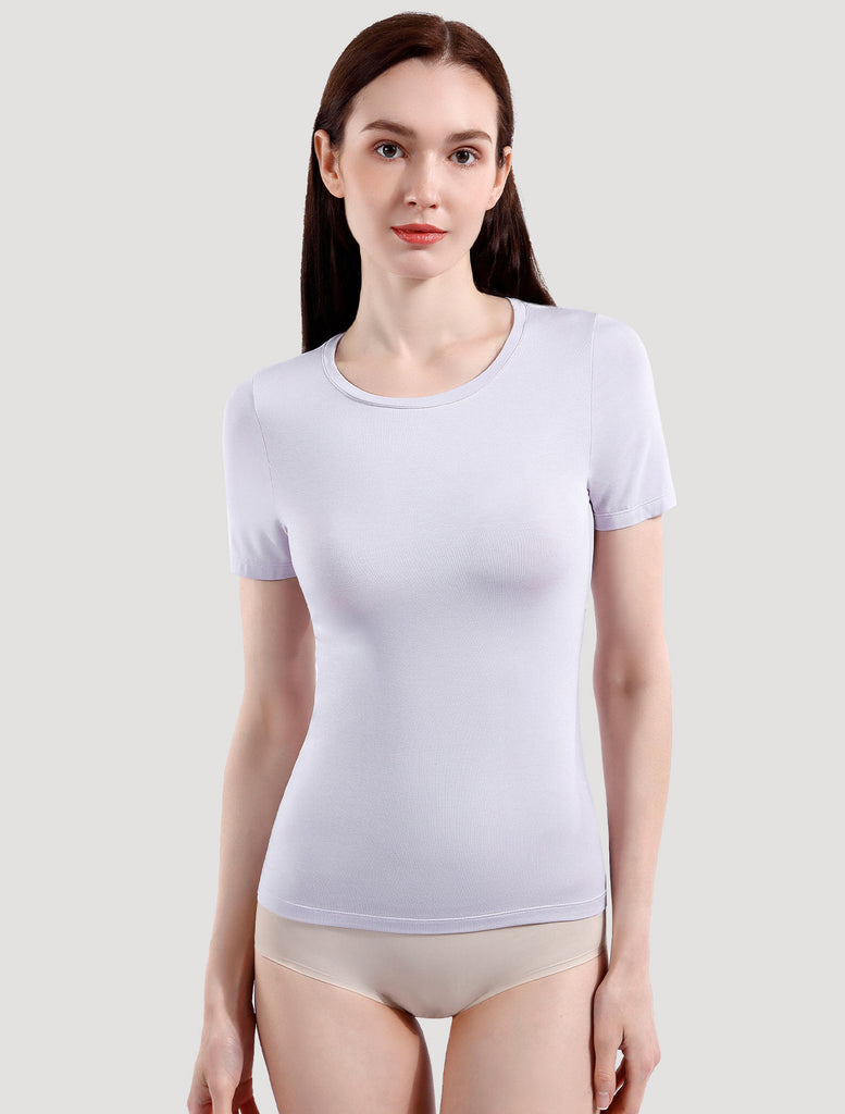 Ultra-soft modal basic top T-shirt